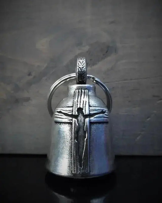 Cloche de moto unique croix de jésus - Le Pratique du Motard