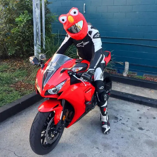 Couvre Casque Moto - Frog Rouge Le Pratique du Motard