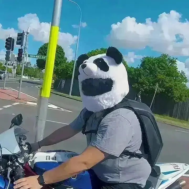 Couvre Casque Moto - Panda - Le Pratique du Motard