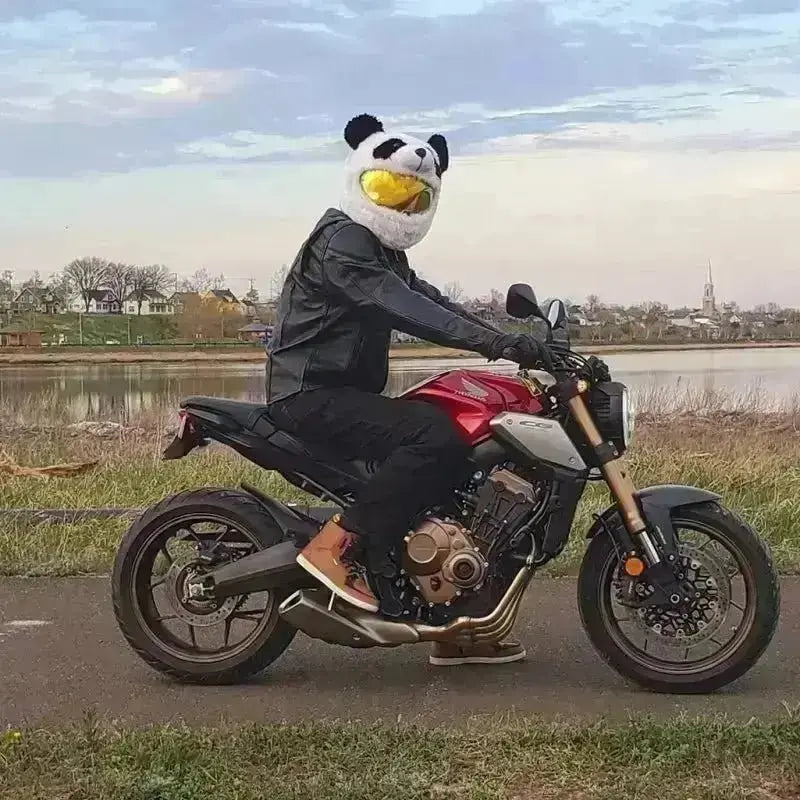 Couvre Casque Moto - Panda - Le Pratique du Motard
