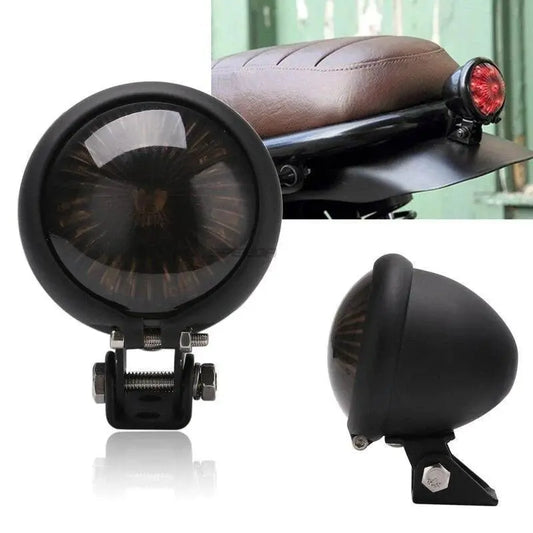 Feux Arriere Led moto Cafe racer - Noir Le Pratique du Motard