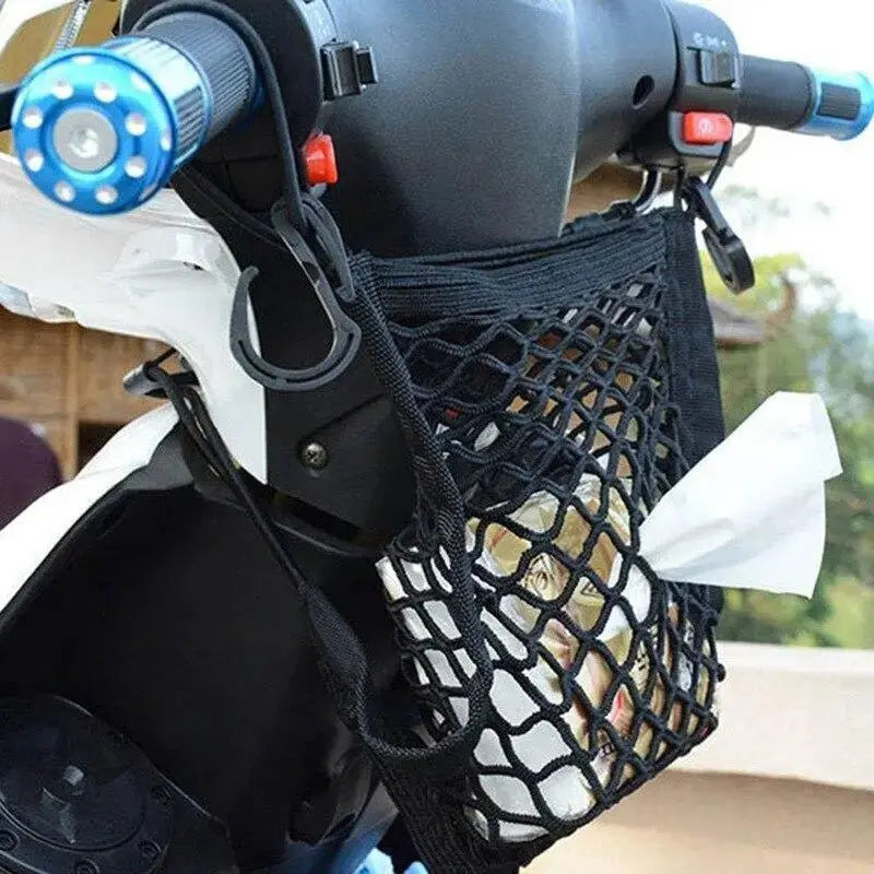 Filet à bagages et transport pour moto - Le Pratique du Motard