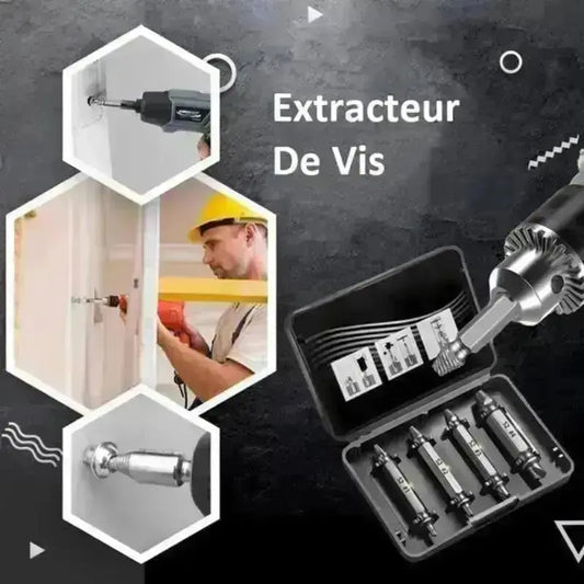Foret Extracteurs de vis endommagée - Le Pratique du Motard