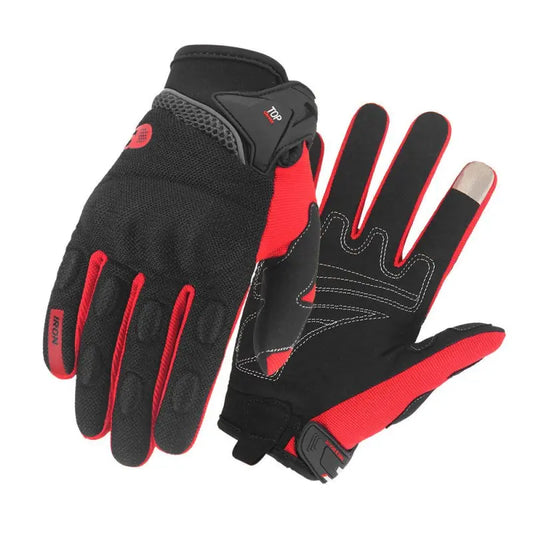 Gant Motocross Rouge Honda Le Pratique du Motard
