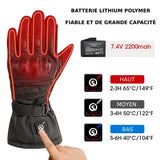 Gants Moto Chauffants Homologué -HeatRide - Le Pratique du Motard