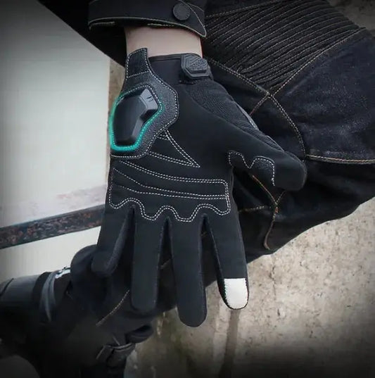Gants Moto Cross Vert Le Pratique du Motard