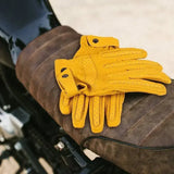 Gants moto cuir vintage été - Le Pratique du Motard