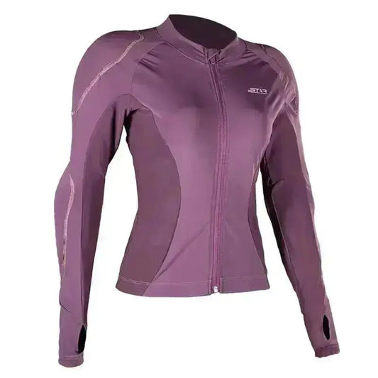 Gilet de Protection Femme Moto - Violet - Le Pratique du Motard