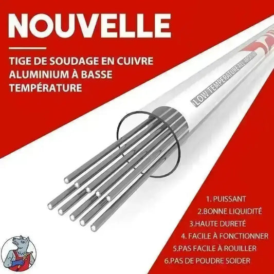 HOT-WELD - Baguette de soudure Aluminium - Le Pratique du Motard