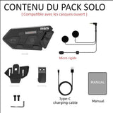 Intercom moto Bluetooth 5.0 - R6S - Le Pratique du Motard