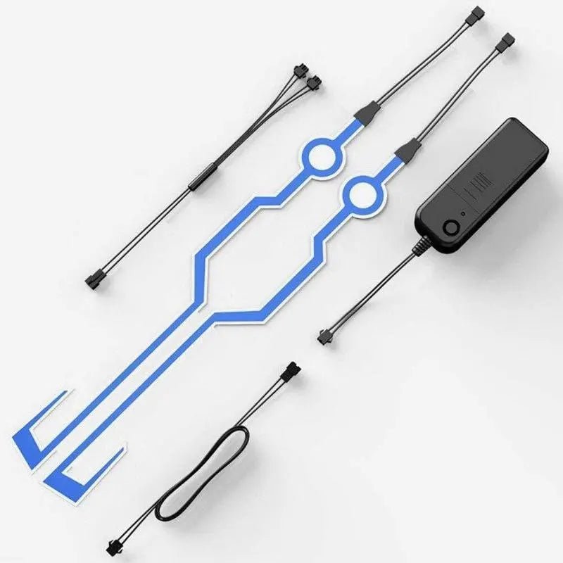 Kit de personnalisation lumineux pour casque - Le Pratique du Motard