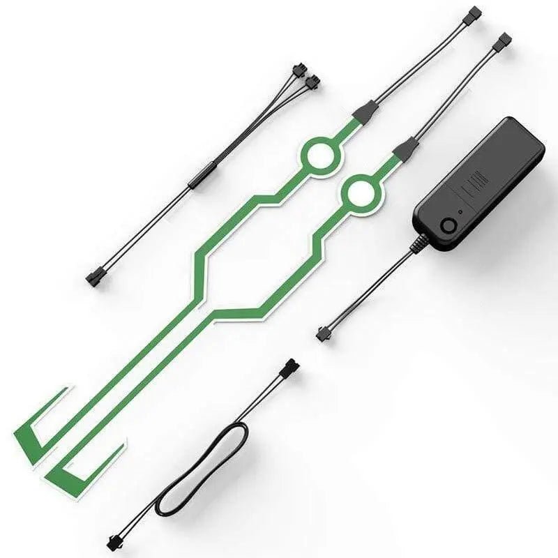 Kit de personnalisation lumineux pour casque - Le Pratique du Motard