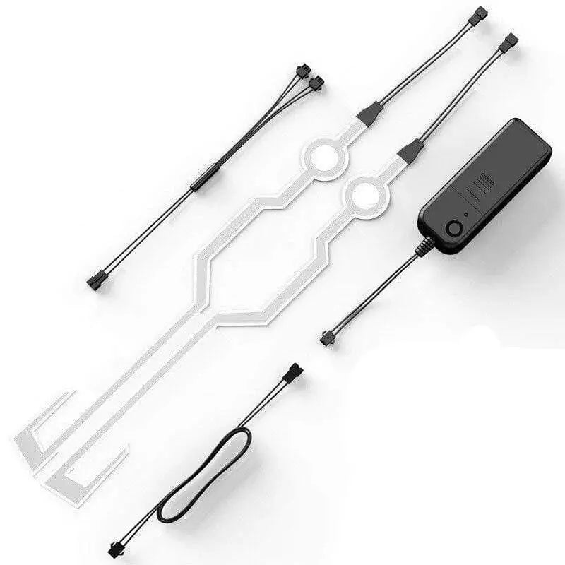 Kit de personnalisation lumineux pour casque - Le Pratique du Motard