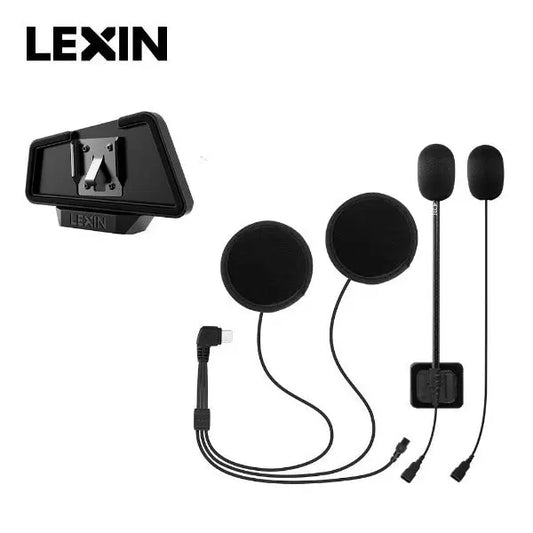 LEXIN-B4FM-X - Kit de réchange Écouteur + Micro Le Pratique du Motard