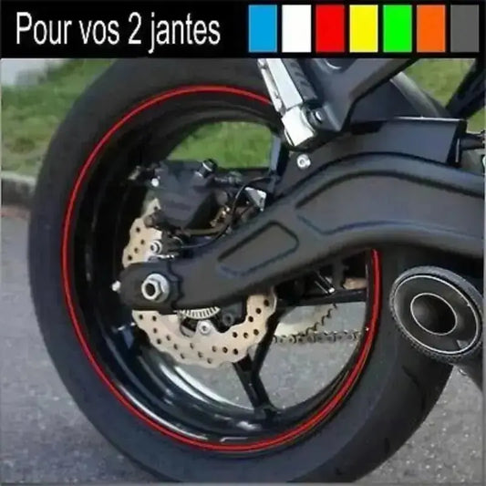 LISERET DE JANTE POUR MOTO - Le Pratique du Motard