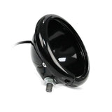 Phare avant LED motos, 5.75 pouces + support - Set Compatible Harley Davidson Dyna Sportster Softail Le Pratique du Motard
