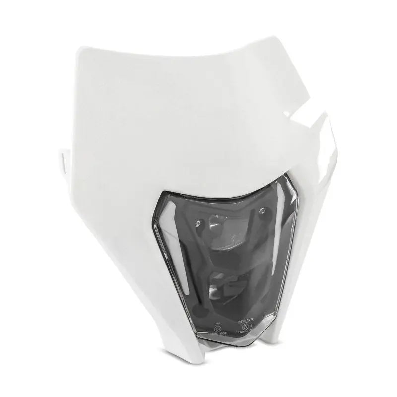 Phare LED moto ECE avec masque pour KTM EXC / EXC-F / Freeride / Enduro / SMC 14-22 XDure SW1 blanc Le Pratique du Motard