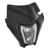 Phare LED moto et plaque Enduro Offroad Universel Le Pratique du Motard