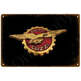 Plaque décorative métallique Moto Guzzi - Le Pratique du Motard