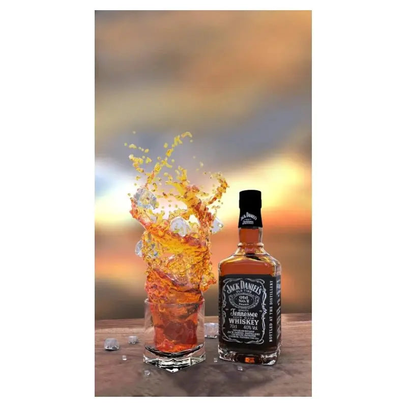 Plaque Jack Daniels - 30x20cm - Le Pratique du Motard