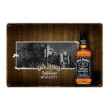 Plaque métallique décorative "Jack Daniel'S" - Le Pratique du Motard