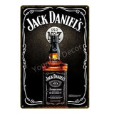 Plaque métallique décorative "Jack Daniel'S" - Le Pratique du Motard