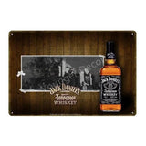 Plaque métallique décorative "Jack Daniel'S" - Le Pratique du Motard