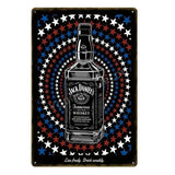 Plaque métallique décorative "Jack Daniel'S" - Le Pratique du Motard