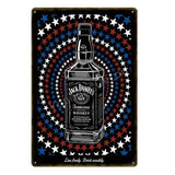 Plaque métallique décorative "Jack Daniel'S" - Le Pratique du Motard