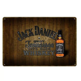 Plaque métallique décorative "Jack Daniel'S" - Le Pratique du Motard