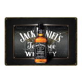 Plaque métallique décorative "Jack Daniel'S" - Le Pratique du Motard