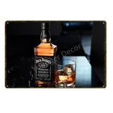 Plaque métallique décorative "Jack Daniel'S" - Le Pratique du Motard