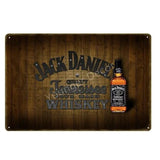 Plaque métallique décorative "Jack Daniel'S" - Le Pratique du Motard