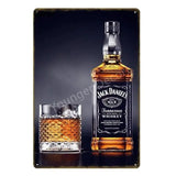 Plaque métallique décorative "Jack Daniel'S" - Le Pratique du Motard