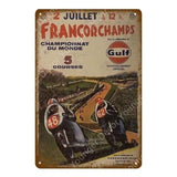 Plaque métallique "Vieille moto" - Le Pratique du Motard