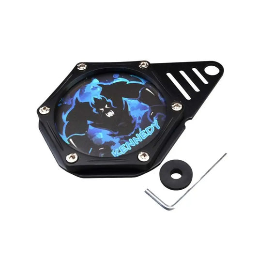 Porte assurance moto Aluminium - Noir Le Pratique du Motard
