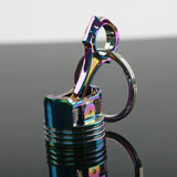 Porte-clé piston en métal - Le Pratique du Motard