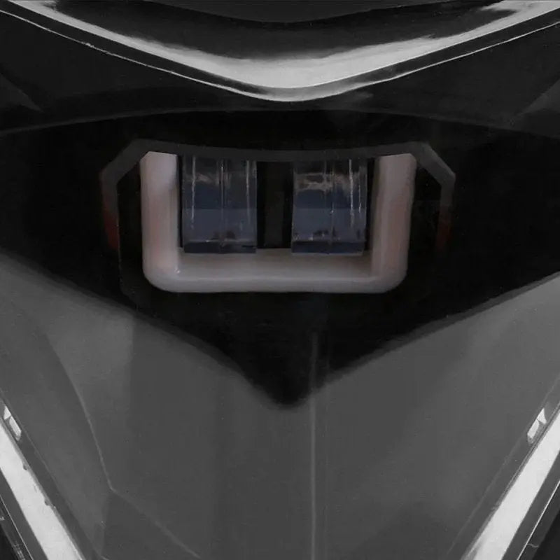 Projecteur LED moto + plaque / carenage Universel pour Enduro XDure GK2 noir Le Pratique du Motard