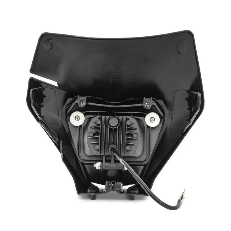 Projecteur LED moto + plaque pour Enduro XDure BK2 carenage Universel noir Le Pratique du Motard