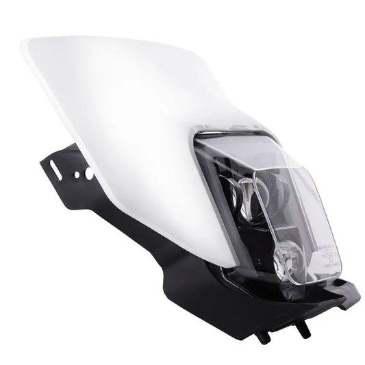 Projecteur LED moto + plaque pour Husqvarna FE 250 / 350 XDURE GP1 DRL ECE blanc Le Pratique du Motard