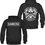 Pull a capuche "Sons of Anarchy SAMCRO " - Le Pratique du Motard