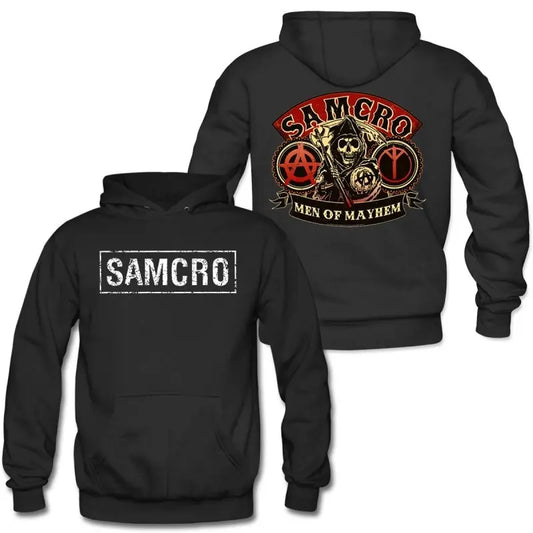 Pull motard "SAMCRO" - Men Of Mayhem Le Pratique du Motard