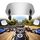 Réhausse de pare-brise moto - Le Pratique du Motard