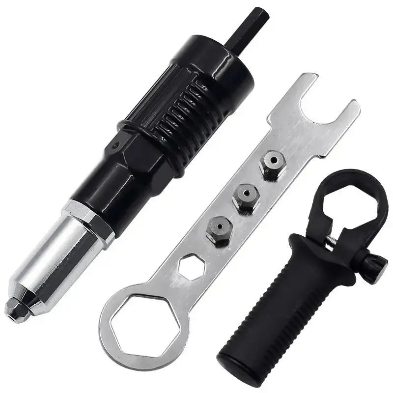 Rivetpro Pistolet à riveter électrique - Le Pratique du Motard