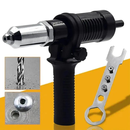 Rivetpro Pistolet à riveter électrique - Le Pratique du Motard