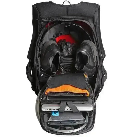Sac à dos étanche moto en fibre de carbone | MIK4 - Le Pratique du Motard