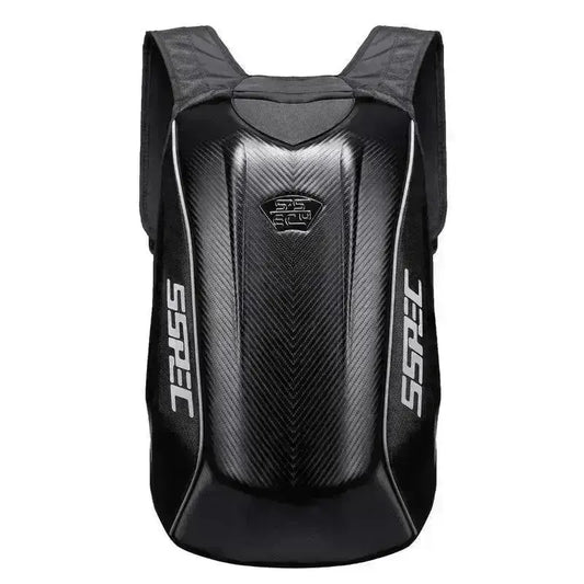 SAC A DOS moto étanche en fibre de carbone - Le Pratique du Motard