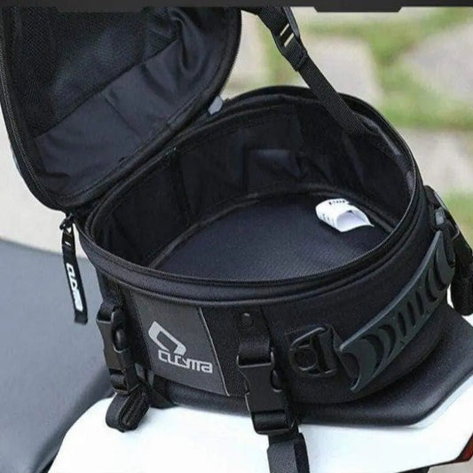 Sacoche selle de moto multifonctionnelle - Le Pratique du Motard