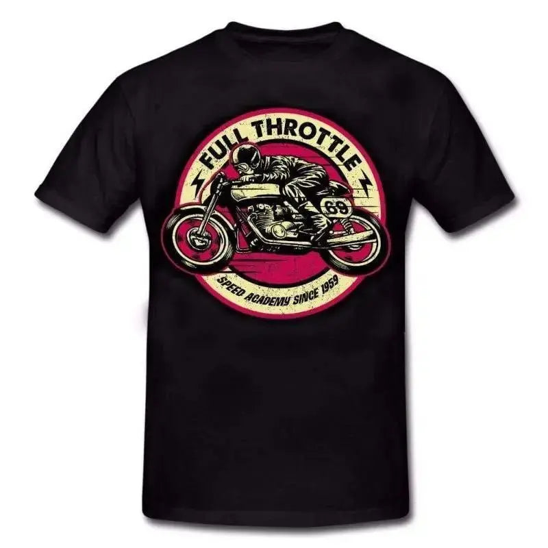 T-shirt biker CAFE RACER - Le Pratique du Motard