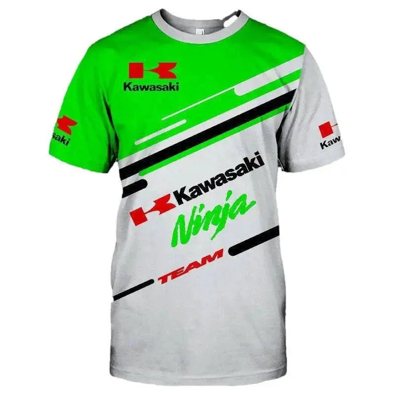 T-shirt moto Team Kawasaki Ninja - Le Pratique du Motard